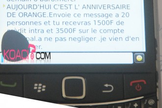 Côte dÂ’Ivoire : Des brouteurs usurpent le nom d'un opérateur pour arnaquer